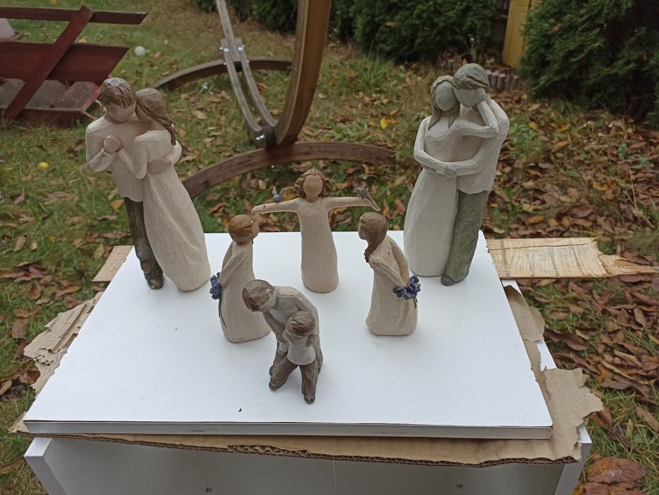 Zestaw vintage 6 figurek renomowanej firmy  Willow Tree