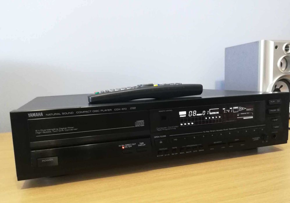 Odtwarzacz CD YAMAHA CDX-810 Wysoki model ! Stan Idealny ! Pilot
