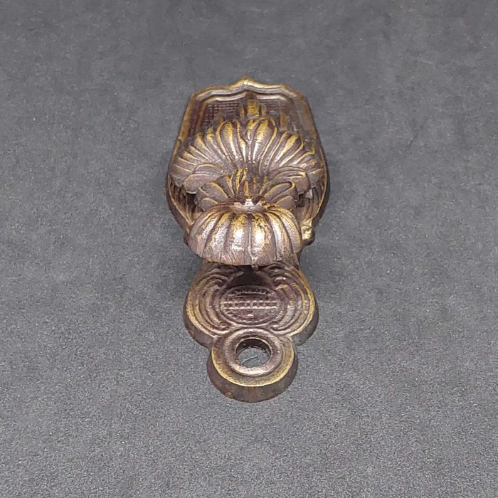 Канцелярский зажим для документов бумаг бронзовый ФРАНЦИЯ 1920-е годы