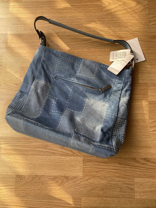 Torebka jeansowa damska