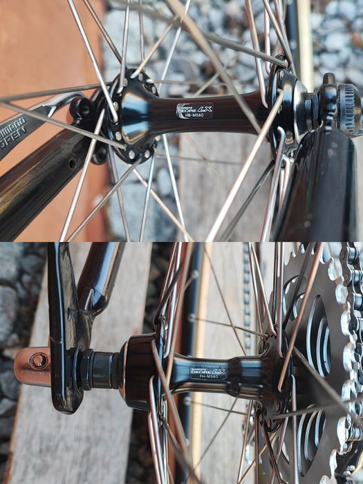 Rower cross Giant Custom Lite crmo 28" Shimano Deore LX Retro MTB