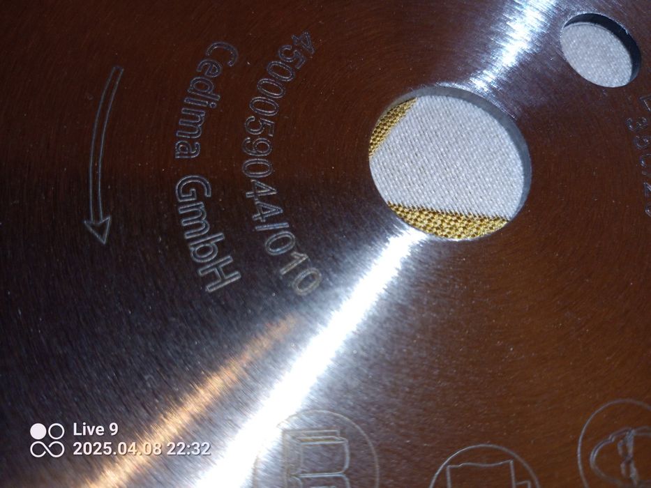 Tarcza do cięcia kostki brukowej i do betonu