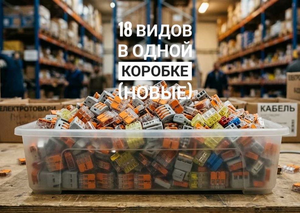 Набор клем WAGO 18 видов