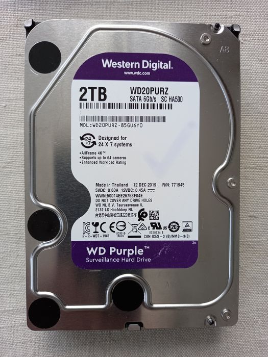 Dysk Western Digital 2TB SATA 3,5 cala