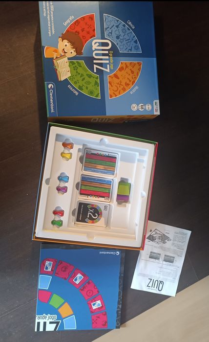Jogo de tabuleiro "O grande jogo Quiz"