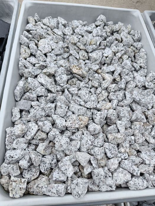 Grys granitowy dalmatyńczyk 16-22, kamień ozdobny, kamień do ogrodu