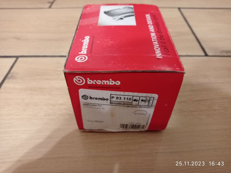 Гальмівні колодки Brembo P83110(Toyota Camry40,rav4,avalon.