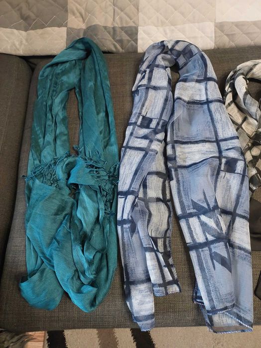 Zestaw apaszek-szaliczków damskich 5 szt.