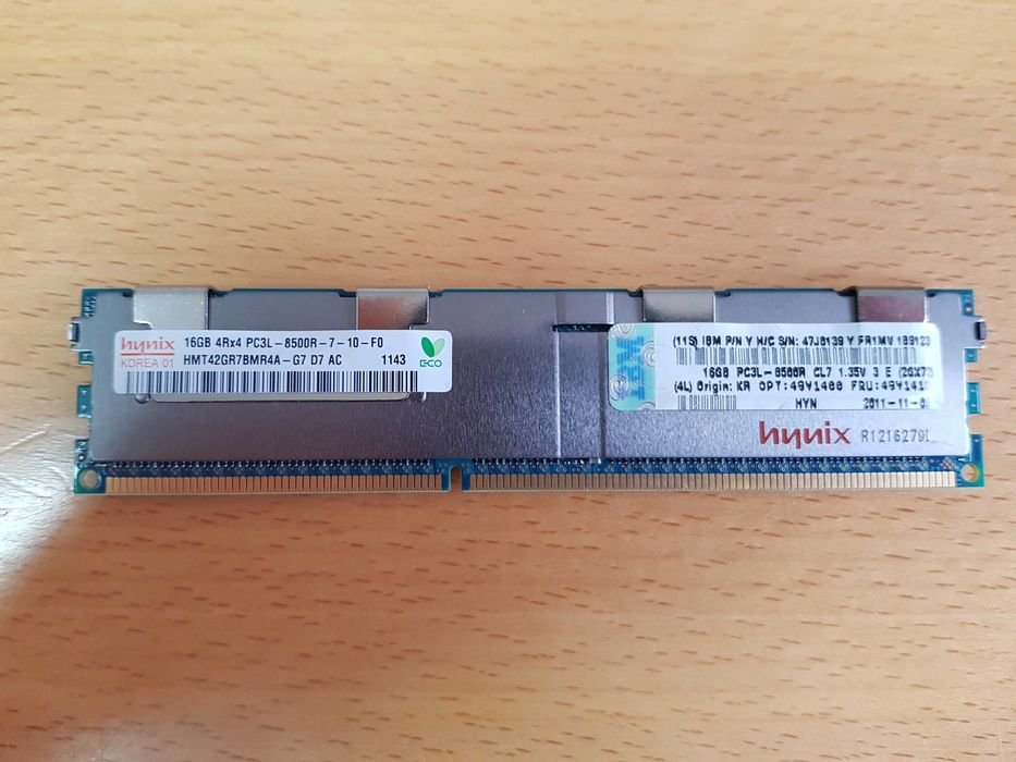 Pamięć RAM serwerowa Hynix HMT42GR7BMR4A-G7 16GB PC3-8500