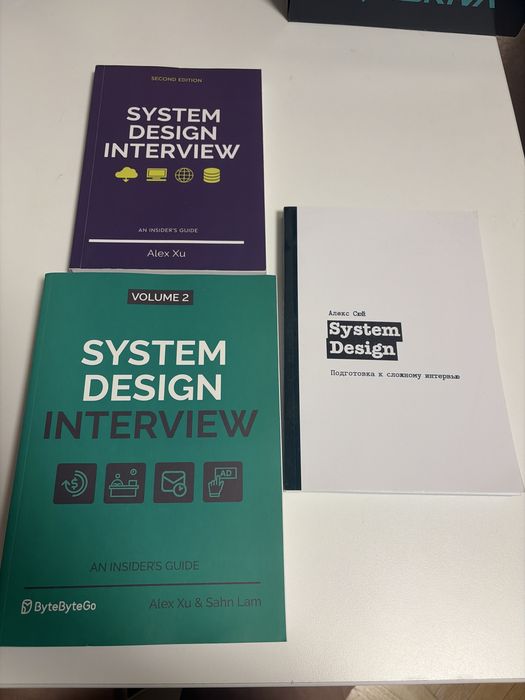 комплект книг system design interview Alex Xu