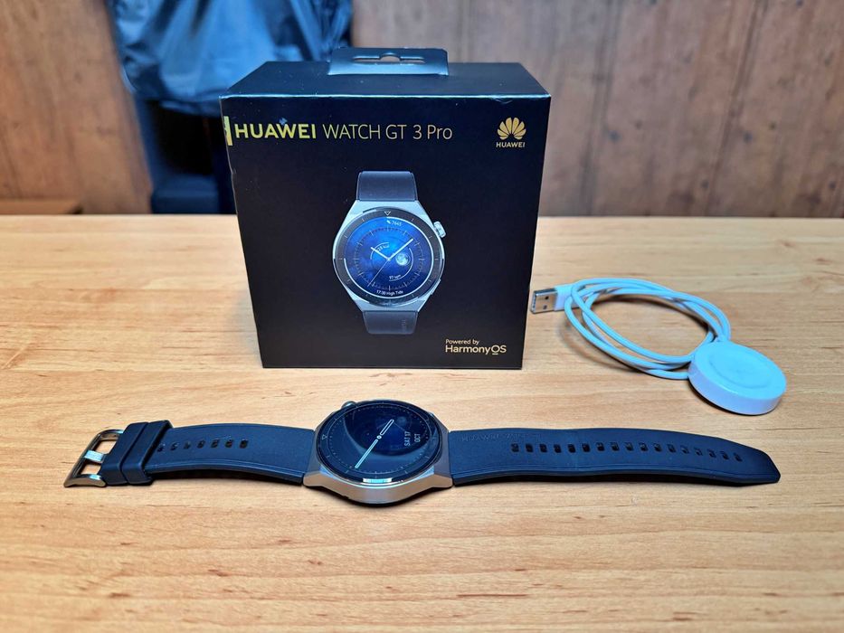 HUAWEI Watch GT 3 Pro 46mm Srebrno-czarny