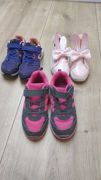 3 pary butów r 34 i 35