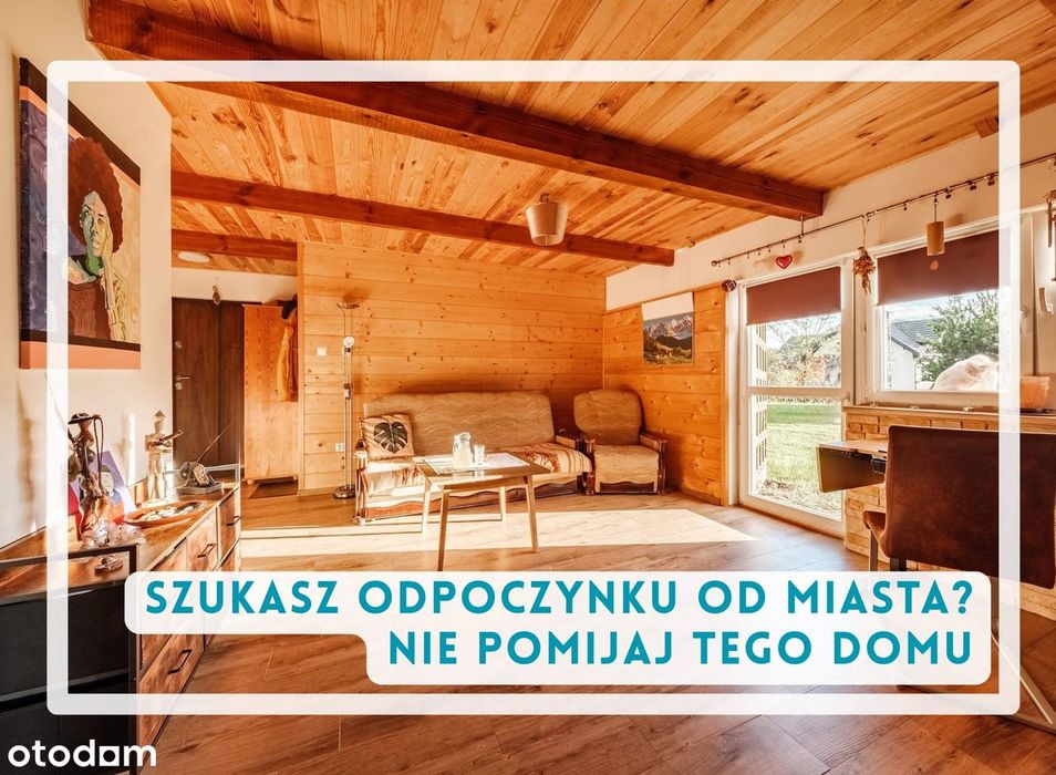 Dom z duszą w malowniczym Bobliwie – w pobliżu stok, spływy kajakowe