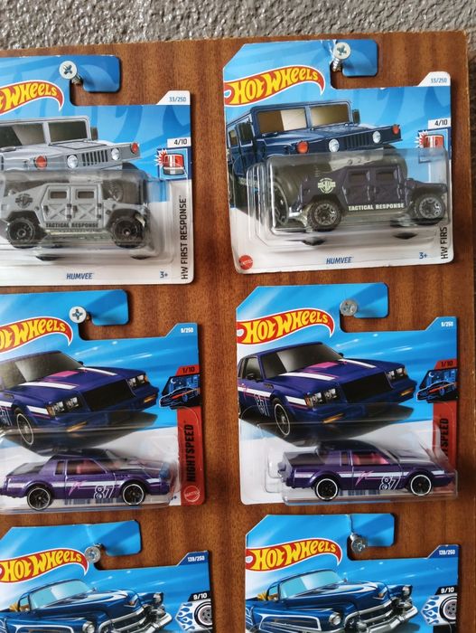 Hot wheels 8 szt w tym 3 szt th