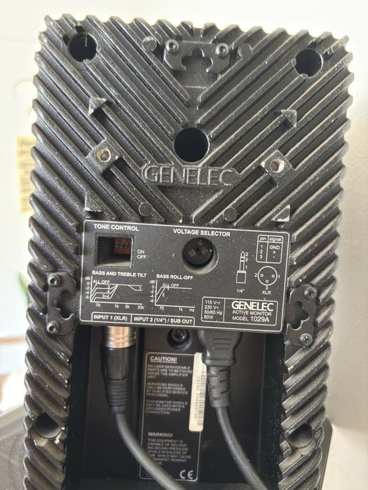 Genelec 1029A + Subwoofer presonus 8BT