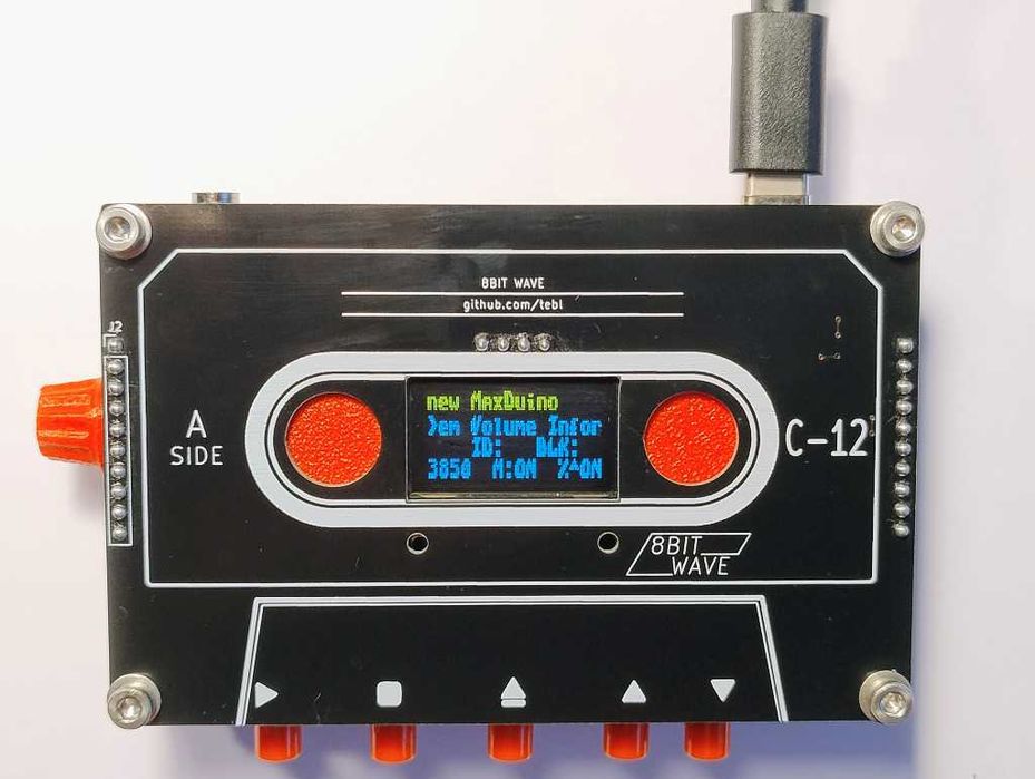 Magnetofon cyfrowy MaxDuino do ZX Spectrum