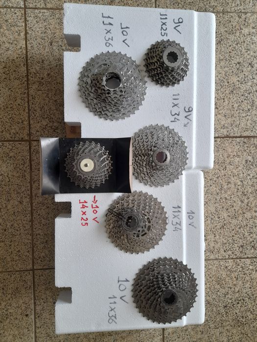 Cassete para bicicleta de estrada ou BTT