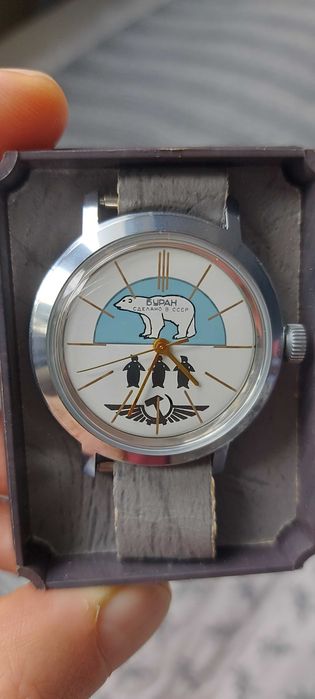 Zegarek męski Wostok Buran CCCP nowy w pudełku Vintage