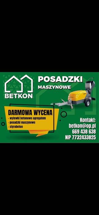 Posadzki, wylewki maszynowe z miksokreta, styrobeton