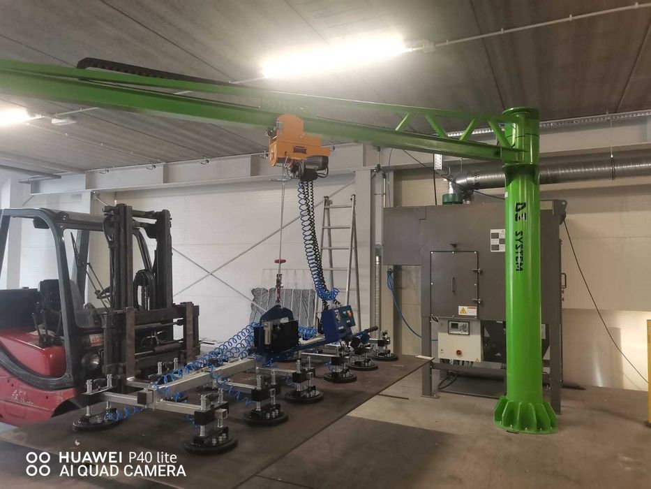 CHWYTAK Próżniowy do arkuszy blach - 400 kg - STEEL SYSTEM 850