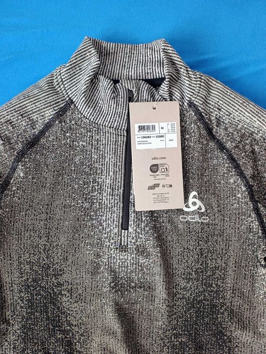 Bluza bielizna termoaktywna Odlo Warm Blackcomb  Turtle Neck Half Zip