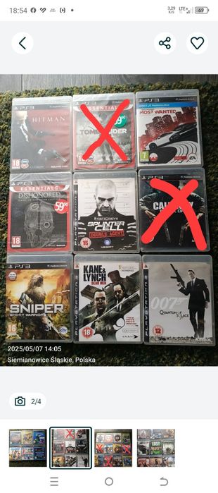Gry PS3.  Sprzedam