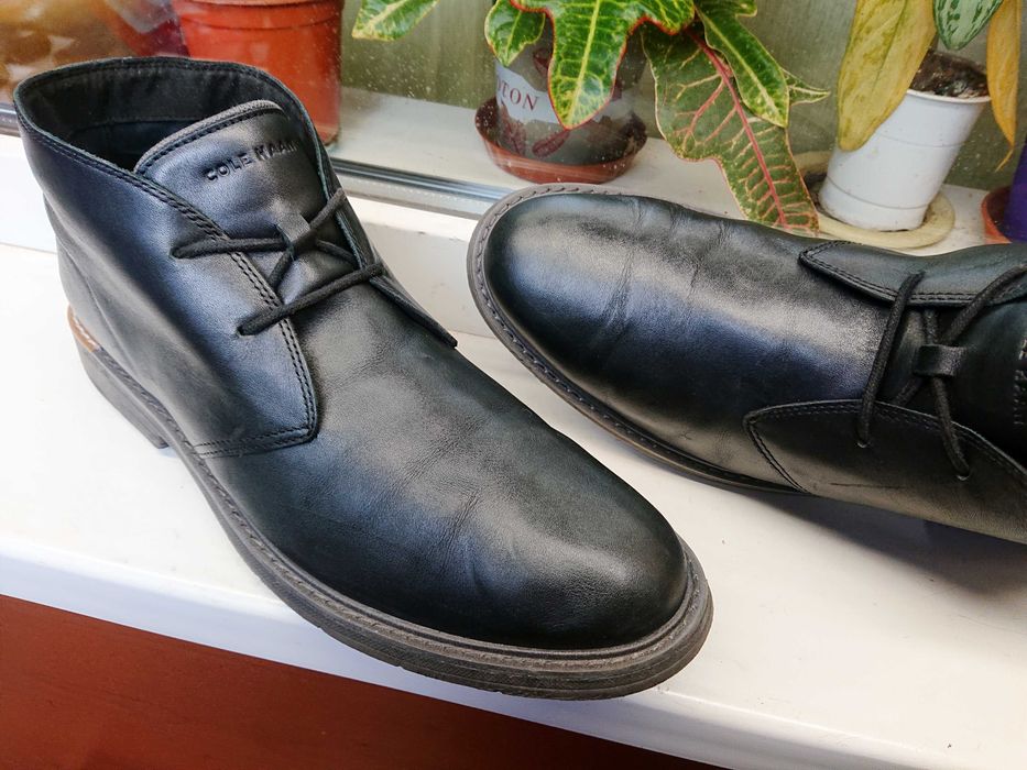 Мягкие  очень легкие  ботинки ЛЮКС-класса "Cole Haan ® "ОРИГИНАЛ 46 р