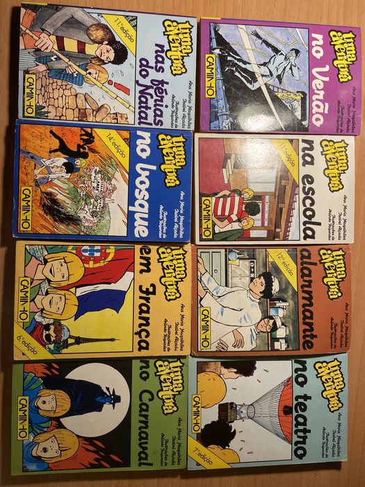 Livros coleção Uma Aventura