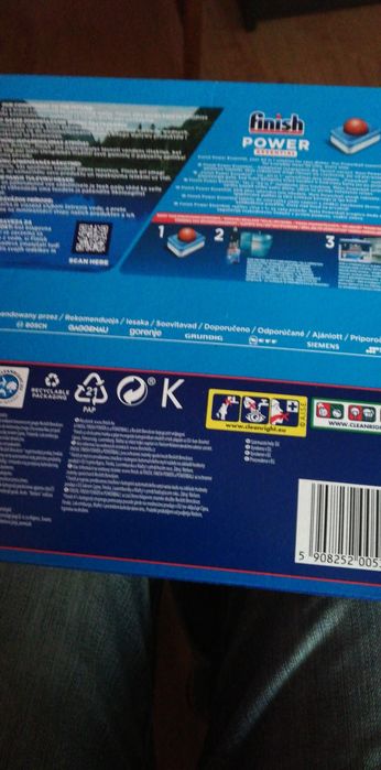 Tabletki do zmywarki finish