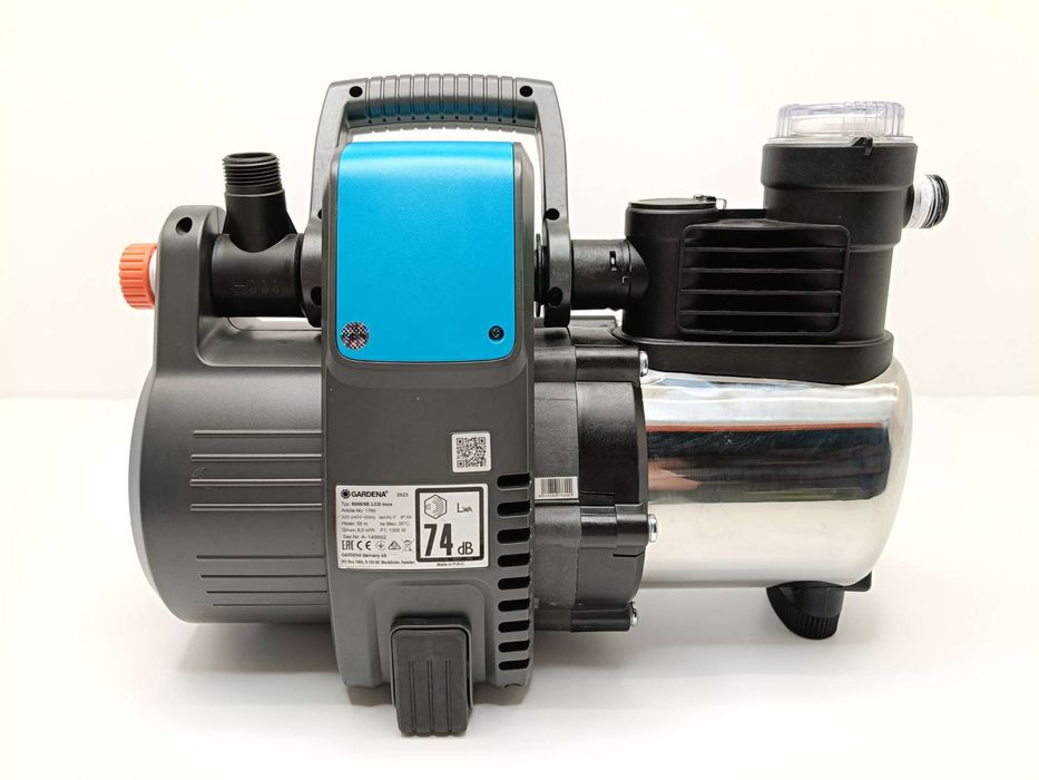 Pompa powierzchniowa Gardena 1300 W 6000 l/h, LCD inox