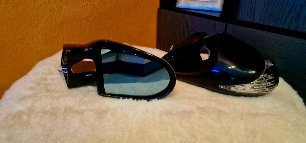 Lusterka tuning Bmw Audi Vw Seat  trójramienne migacz LED uniwersalne