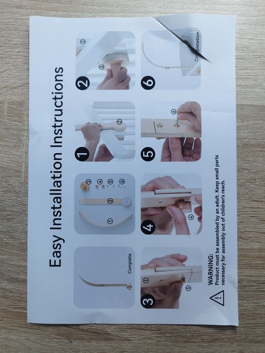 Bezpieczny pałąk do karuzeli hande made