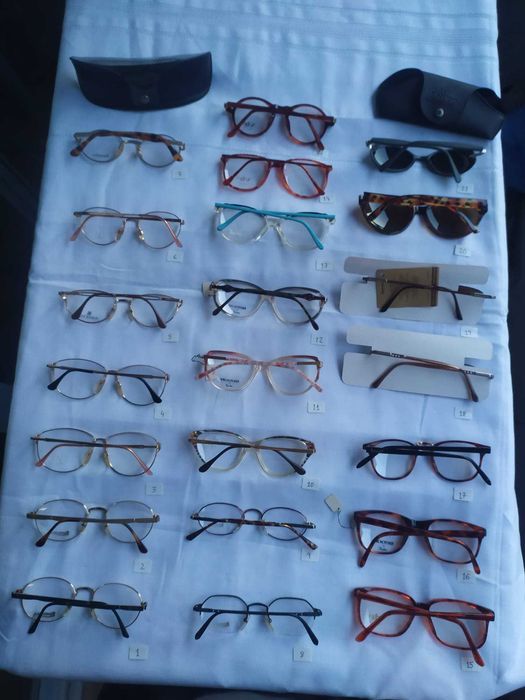 Armações de lentes e óculos de sol Lote Made in Italy