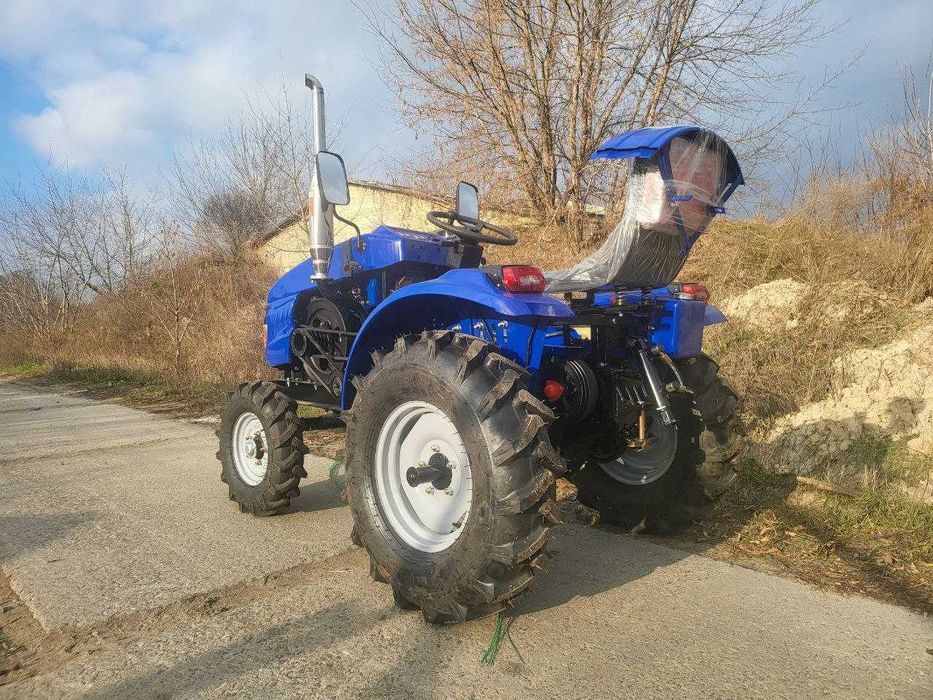 . Мототрактор Кентавр 200 B (Комплект: Фреза + Плуг): 20 к.с.,