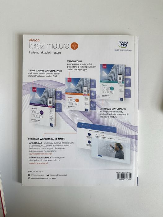 Nowa teraz matura zbiór zadań matematyka pp