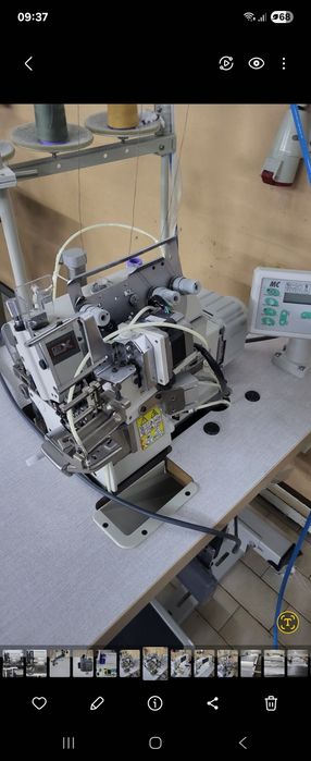 Maquina pegasus de meter elastico automatica