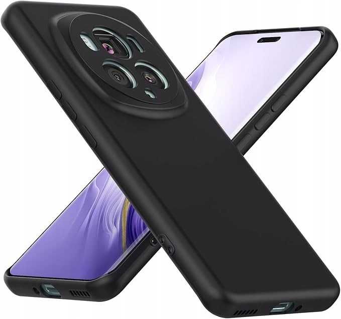 Etui Case Pokrowiec Obudowa Plecki Honor Magic 6 Pro Czarne