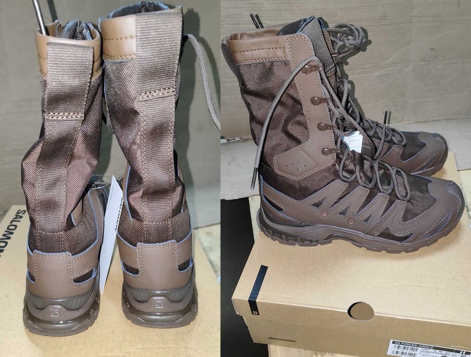 !Розпродаж! Берці Salomon XA Forces Jungle, оригінал, чорні/коричневі