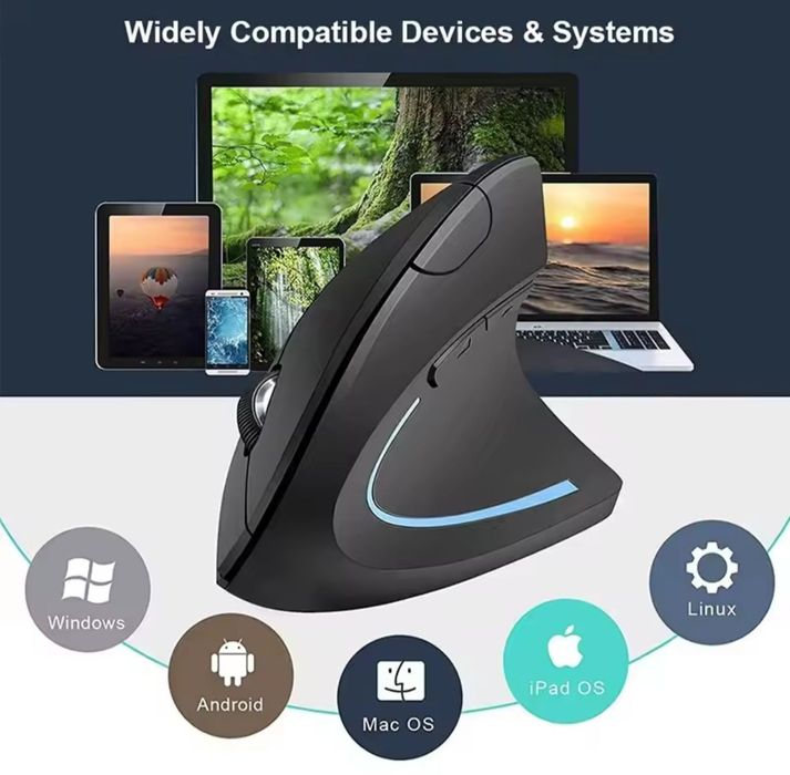 Myszka bezprzewodowa Trust Verto Ergonomic ergonomiczna