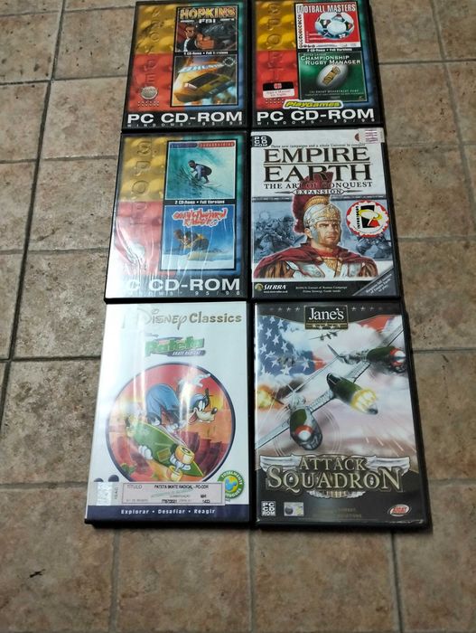 Vários jogos para PC