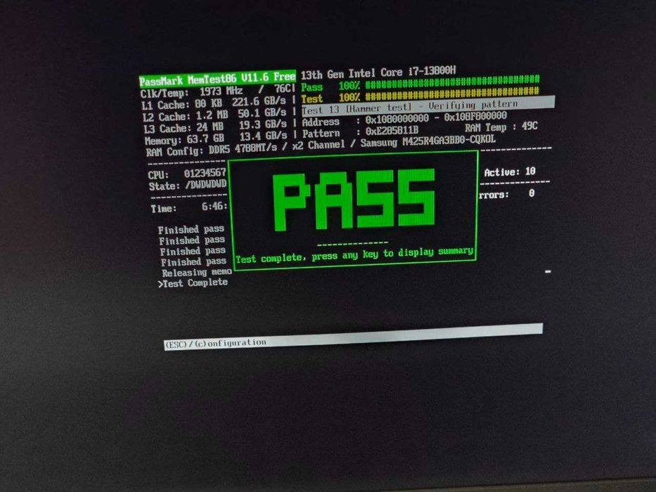 Samsung 64GB (2x32GB) SO-DIMM DDR5 4800 MHz (M425R4GA3BB0-CQK0L)