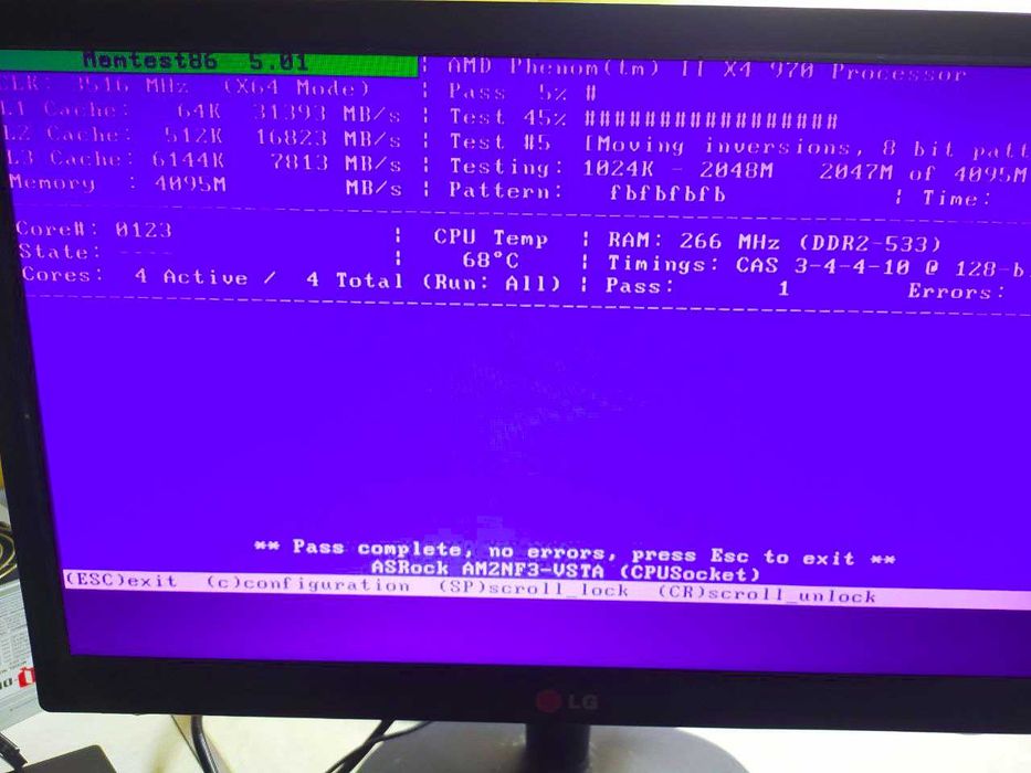 Топовый ретро комплект с AGP am2nf3-vsta + phenom 970 + geforce 7800