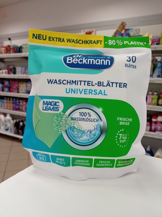 Listki do prania Dr. Beckmann z Niemiec