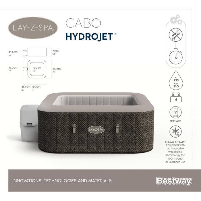 JACUZZI BESTWAY CABO
