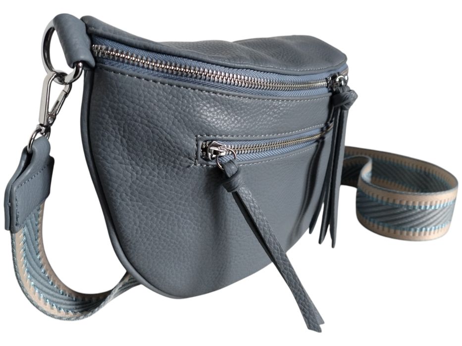 Nerka Damska Na Ramię, Niebieska Torebka Damska, Saszetka