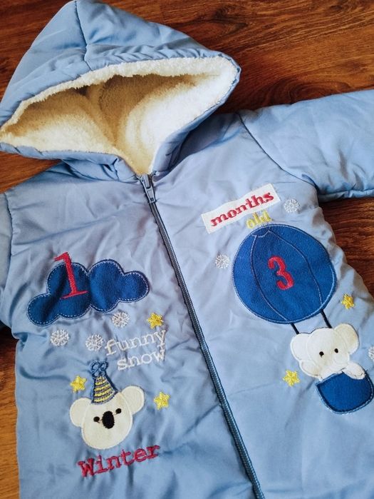 Зимовий комбінезон для хлопчика