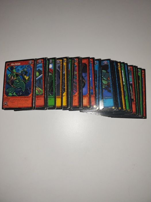 Cartas Tartarugas Ninja Antigas - Lote
