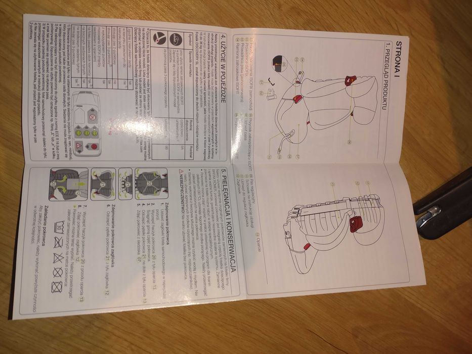 Fotelik 15-36 kg britax romer discovery