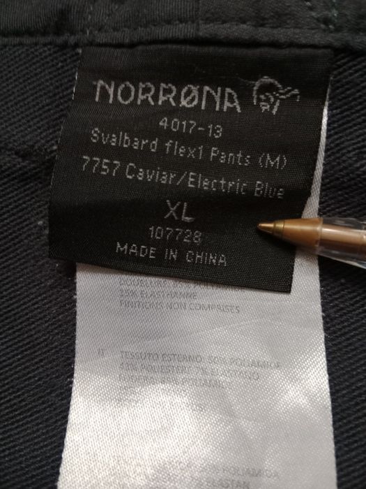 Norrona Svalbard Flex 1 spodnie trekkingowe roz XL