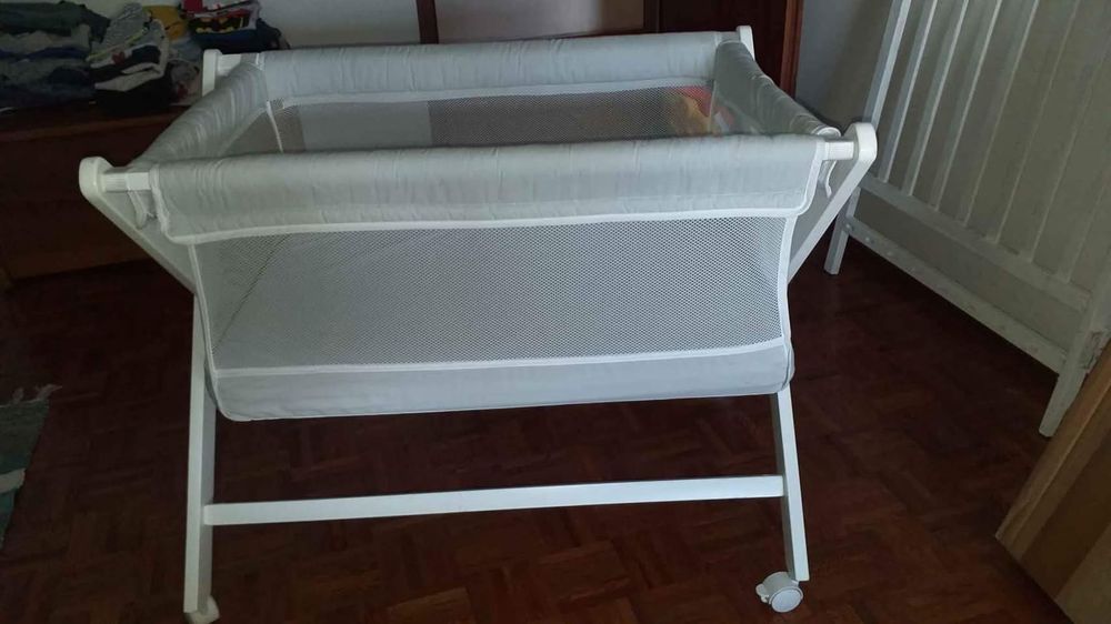 Miniberço com vestidura Fresh transpirável Ikid